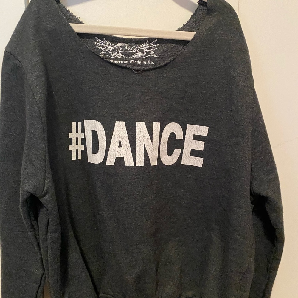 Dance Cropped Sweatshirt